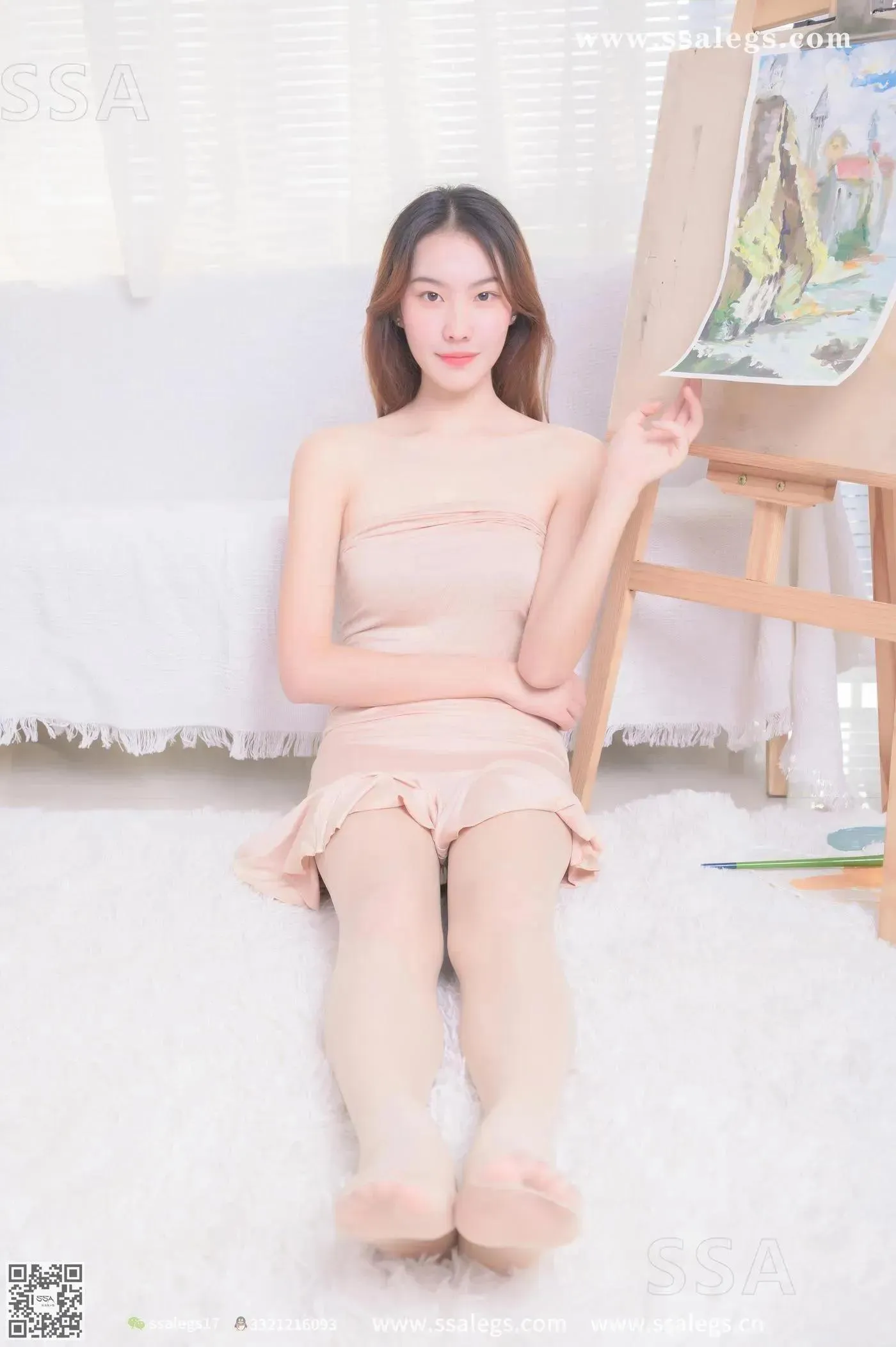 [SSA丝社]超清写真 NO.341 素素画师少女玩乐的一天(下) [67P]插图6